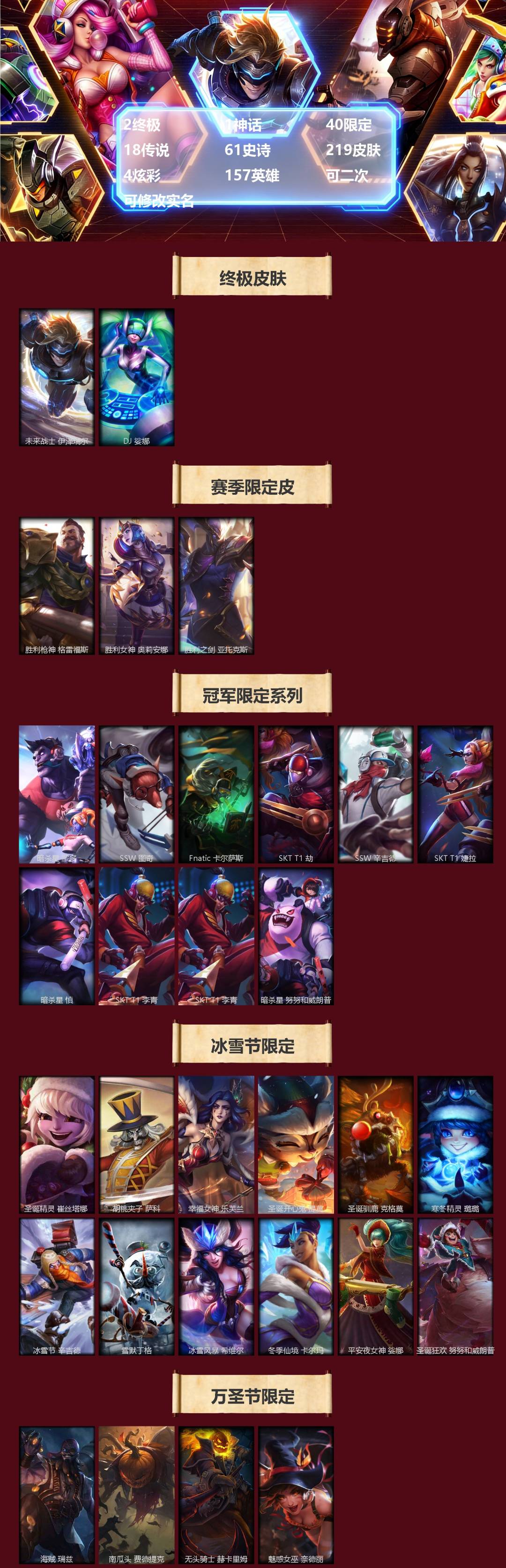 LOLCMW423507英雄联盟账号详情图2