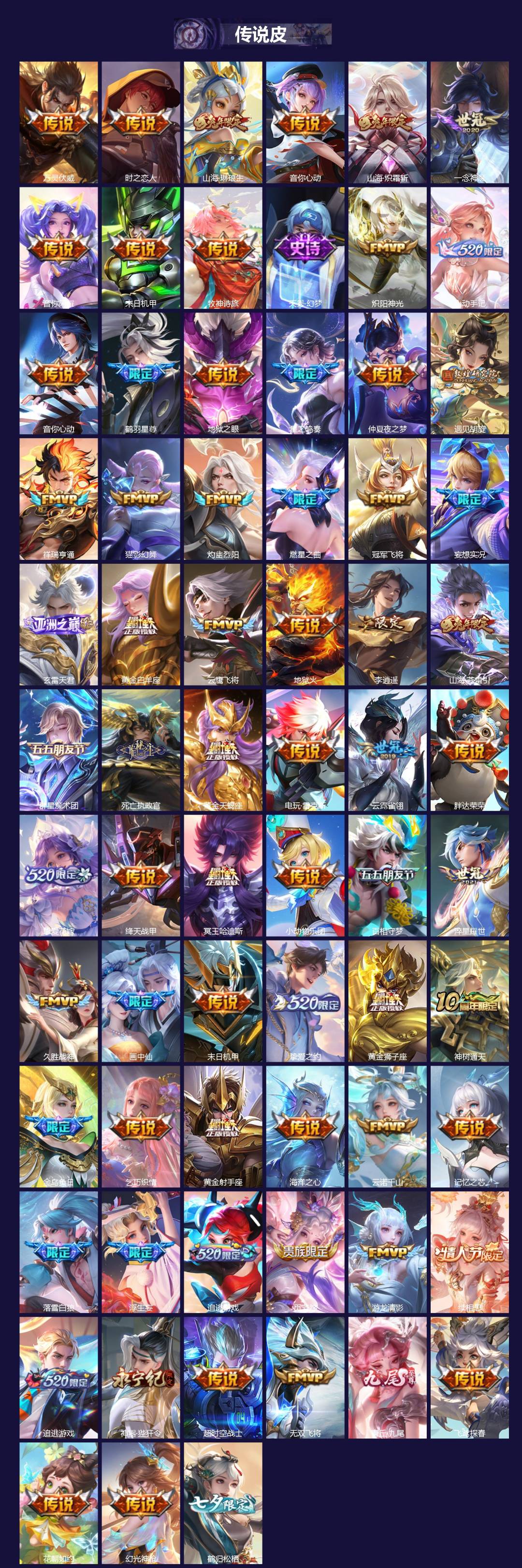 WZLX4228390王者荣耀账号详情图2 WZLX4228390王者荣耀账号详情图2