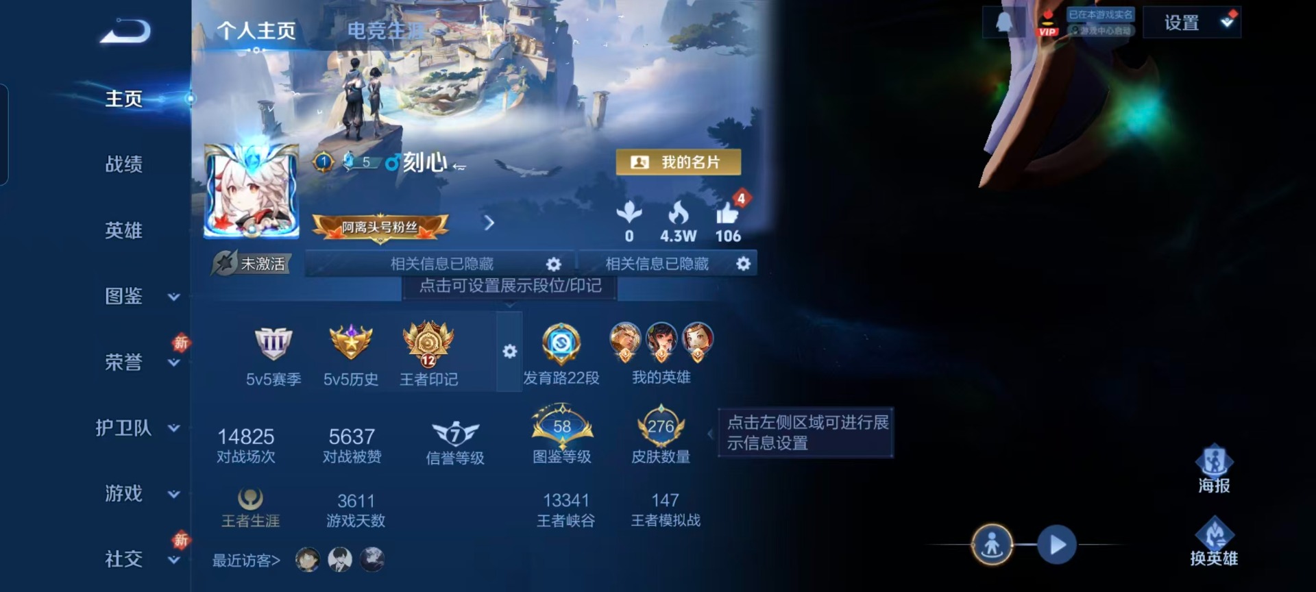 WZQM4249800王者荣耀账号详情图12 WZQM4249800王者荣耀账号详情图12