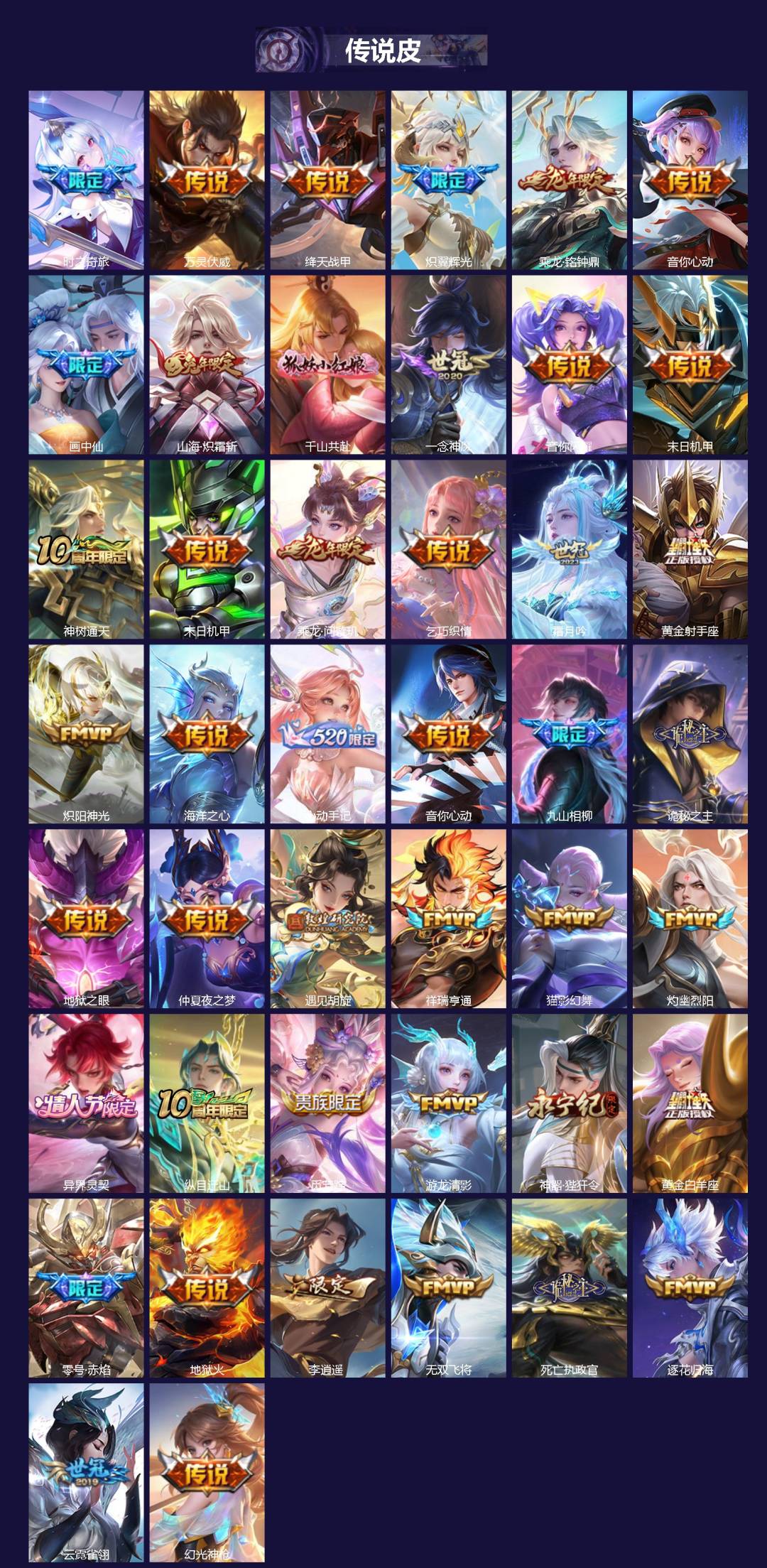 WZQM4229889王者荣耀账号详情图3 WZQM4229889王者荣耀账号详情图3