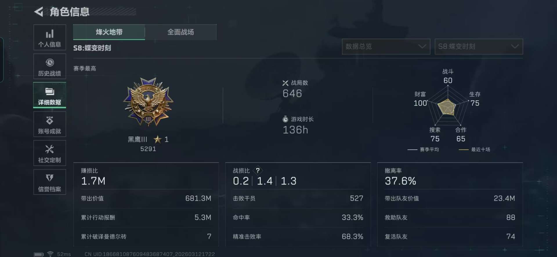 SJZQM470362三角洲行动账号详情图36