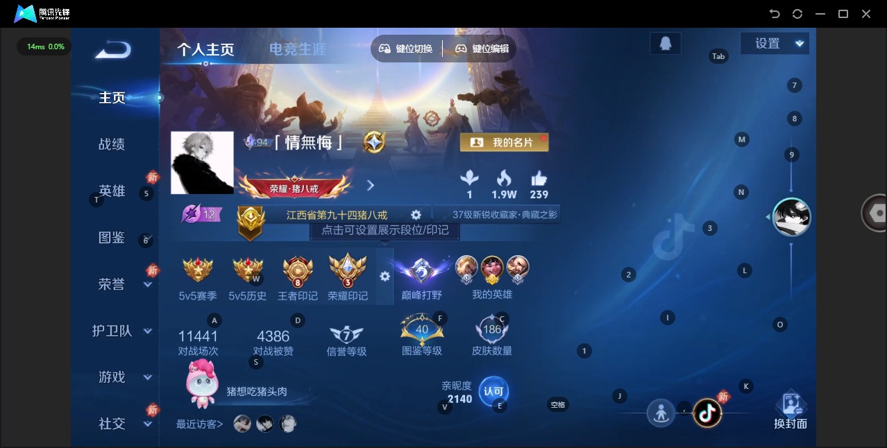 WZLX4230212王者荣耀账号详情图3 WZLX4230212王者荣耀账号详情图3