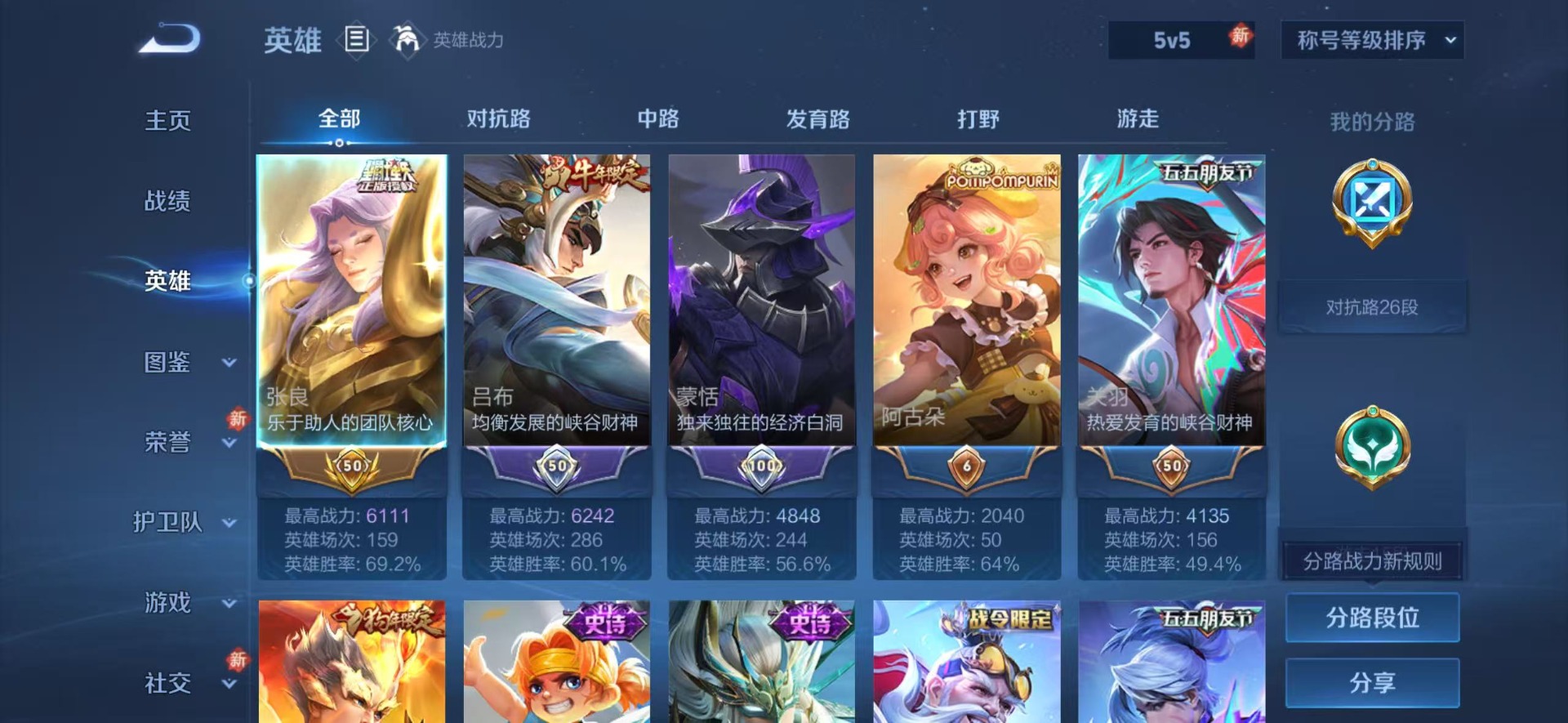 WZCMW4237236王者荣耀账号详情图4