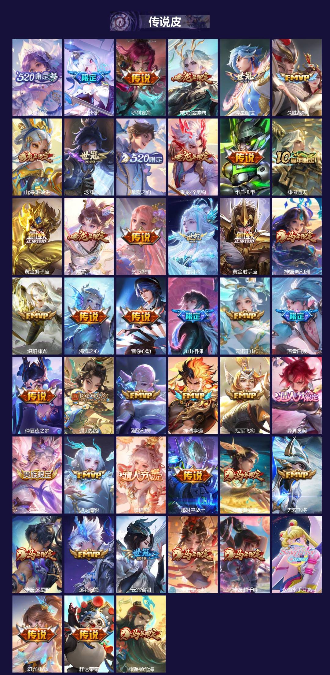 WZLX4230525王者荣耀账号详情图2 WZLX4230525王者荣耀账号详情图2