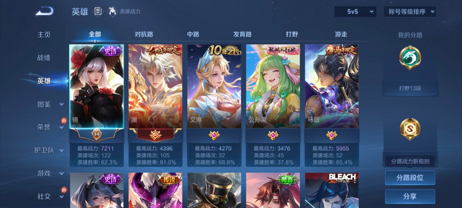 WZCMW4237243王者荣耀账号详情图4