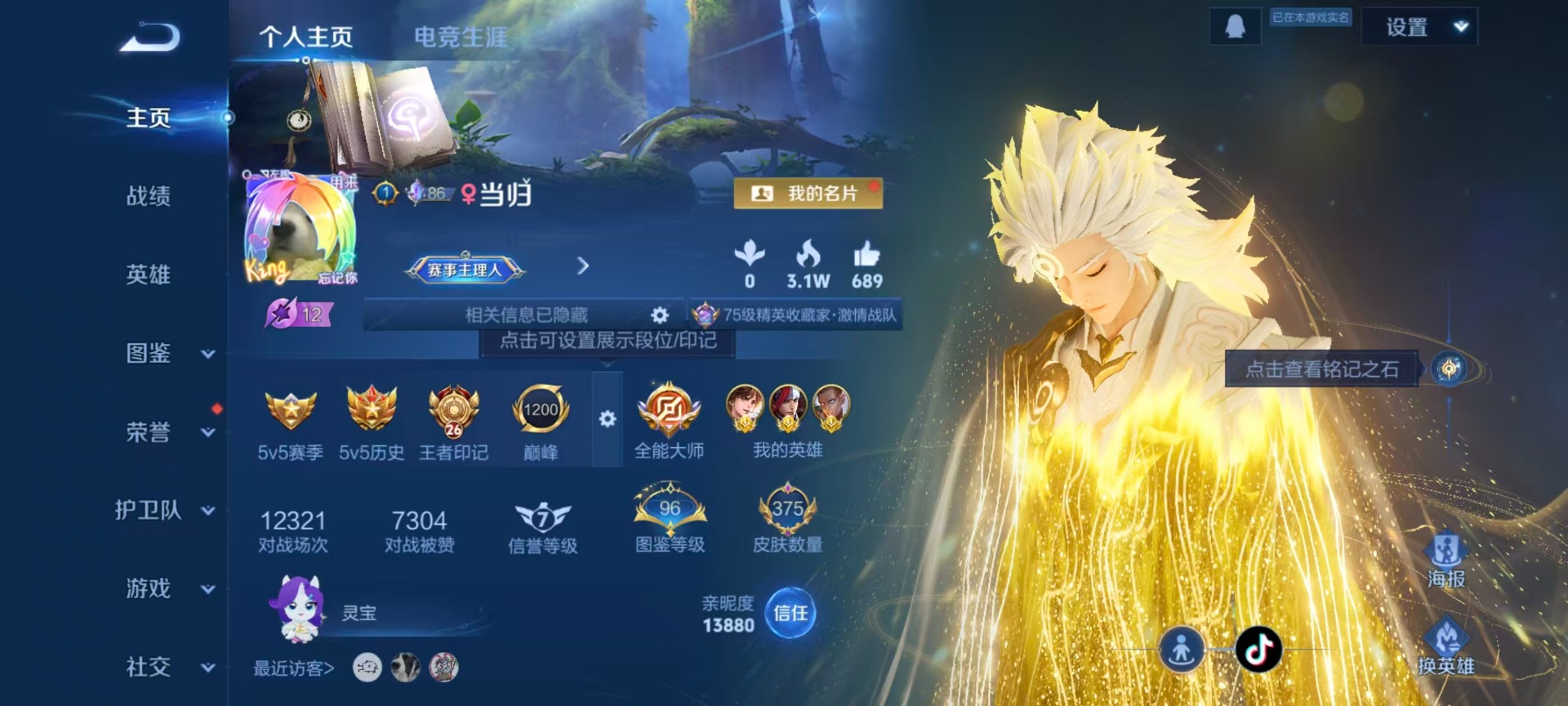 WZQM4231180王者荣耀账号详情图23