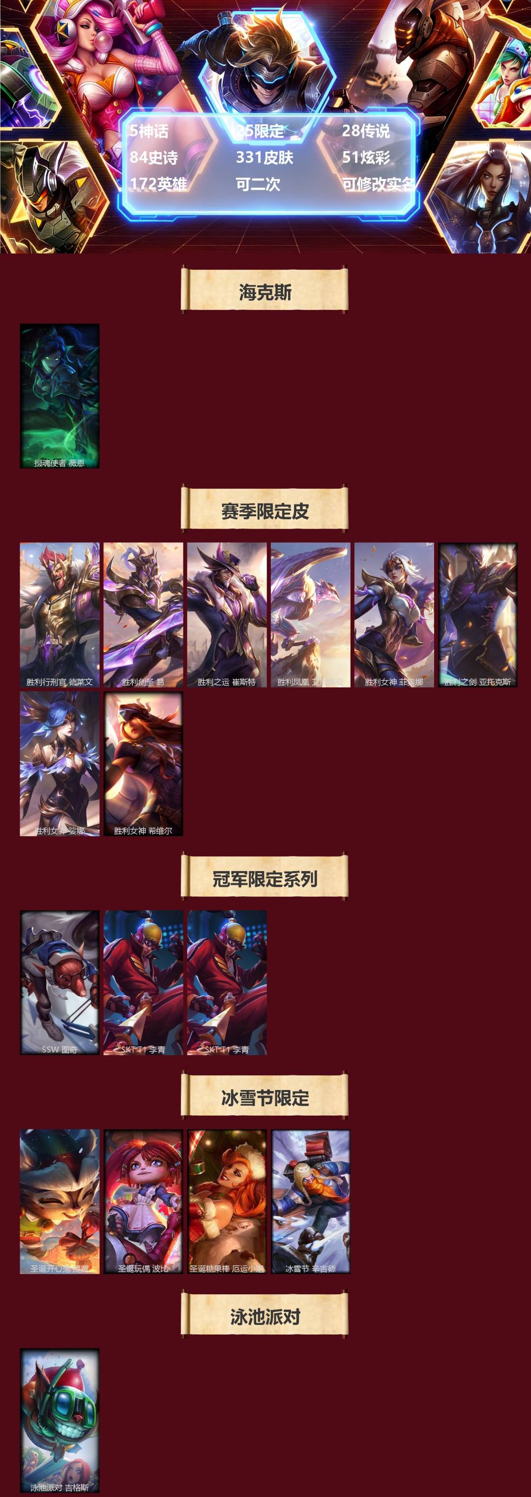 LOLLX422936英雄联盟账号详情图2