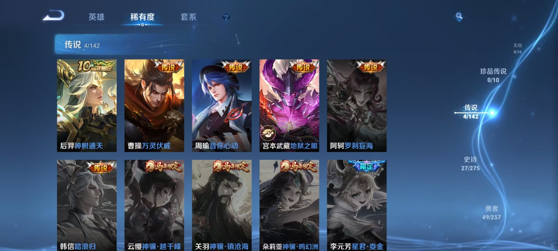 WZCMW4240681王者荣耀账号详情图2