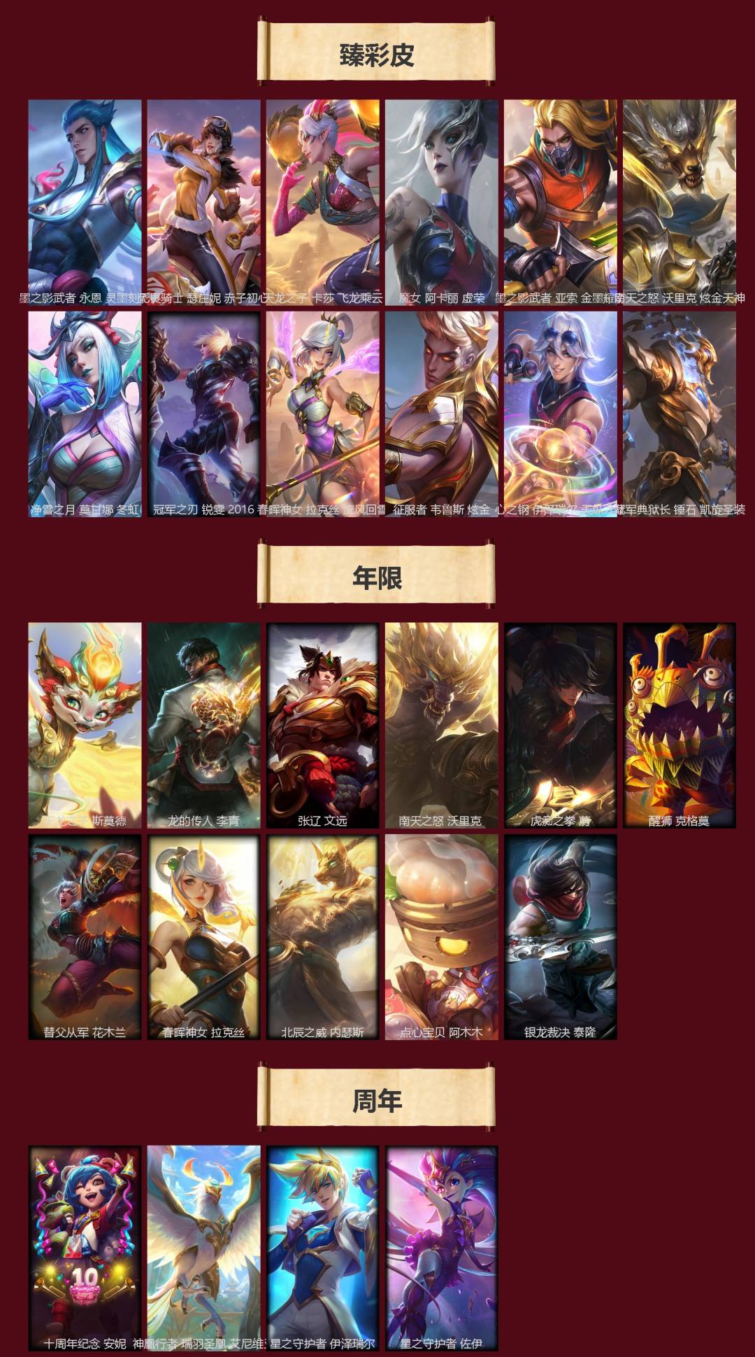 LOLLX423527英雄联盟账号详情图7