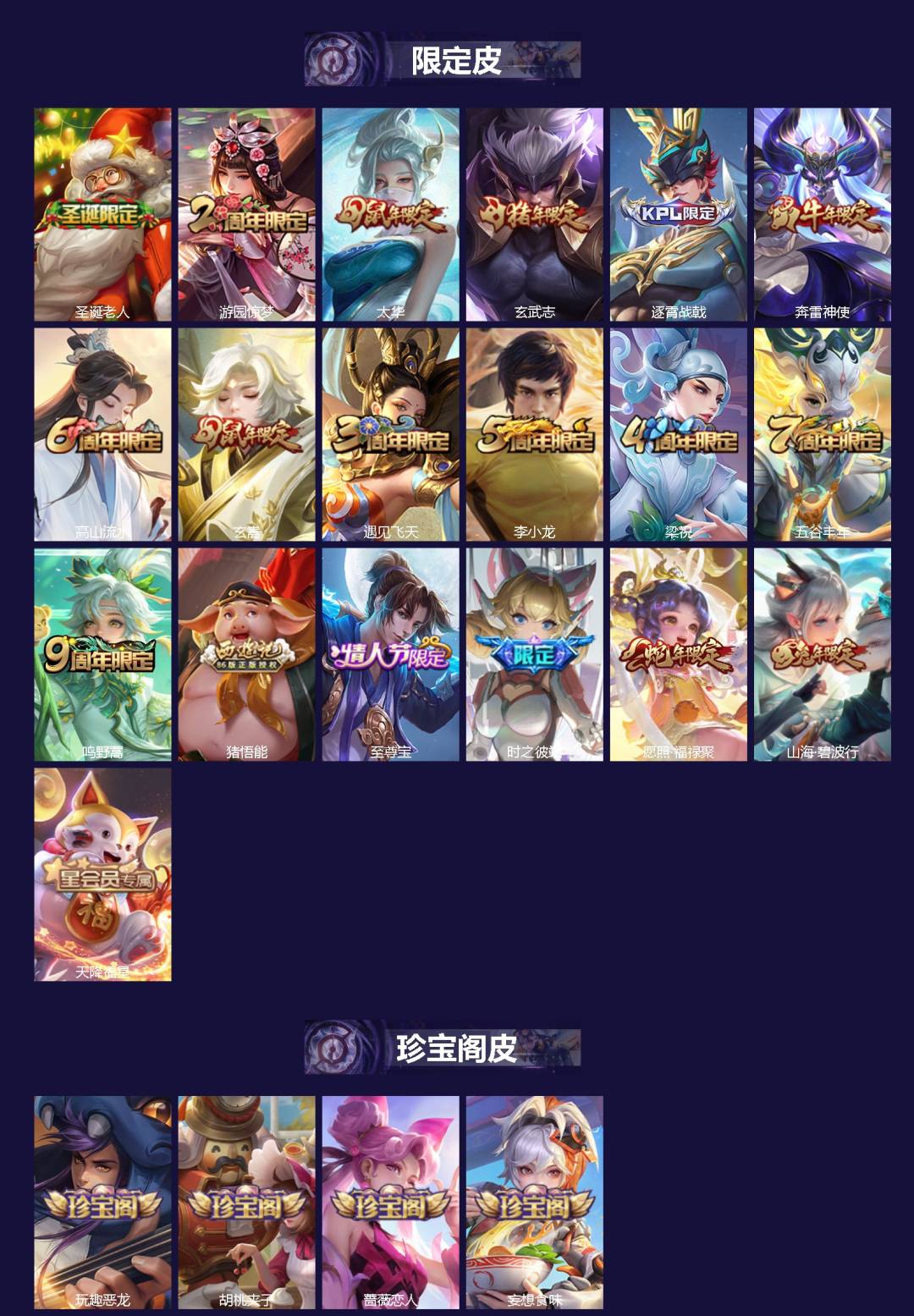 WZLX4233770王者荣耀账号详情图2 WZLX4233770王者荣耀账号详情图2