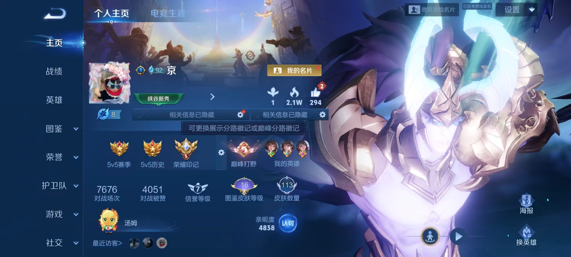 WZQM4259586王者荣耀账号详情图15