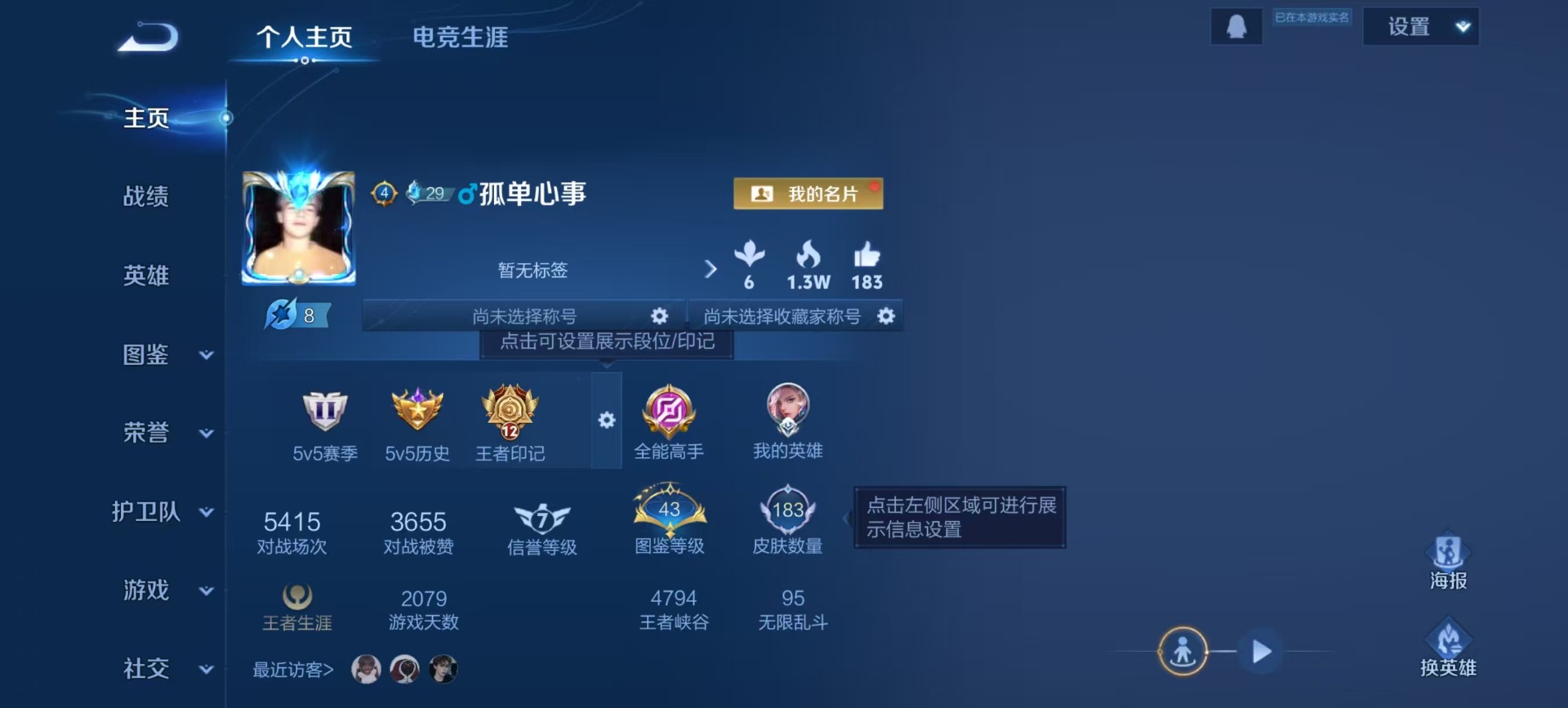 WZLX4253369王者荣耀账号详情图12