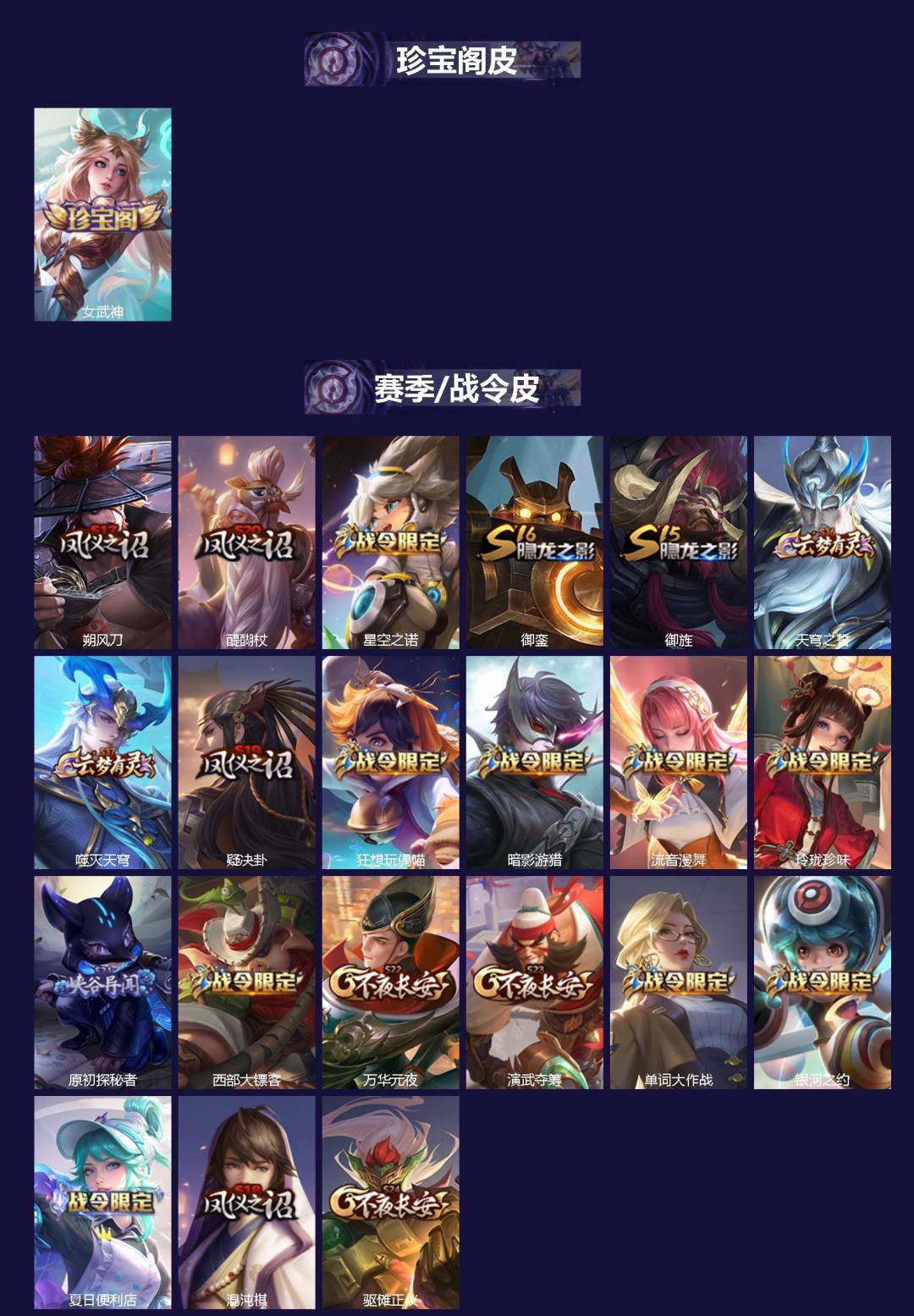 WZQM4234765王者荣耀账号详情图3