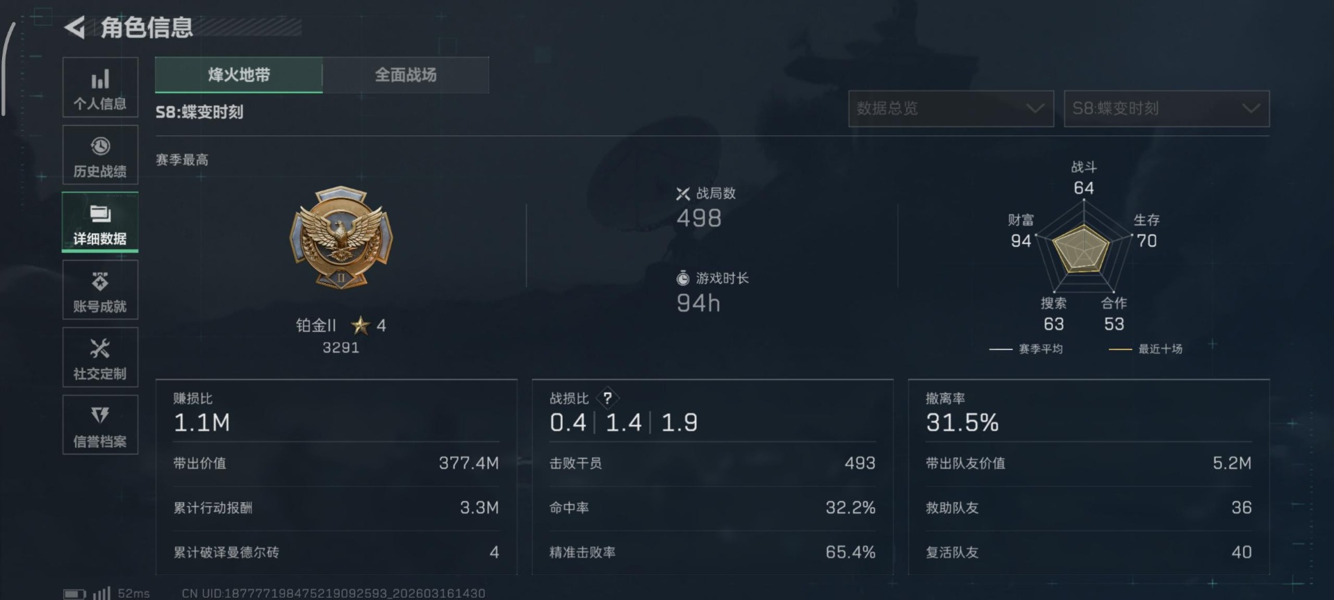 SJZQM473766三角洲行动账号详情图28