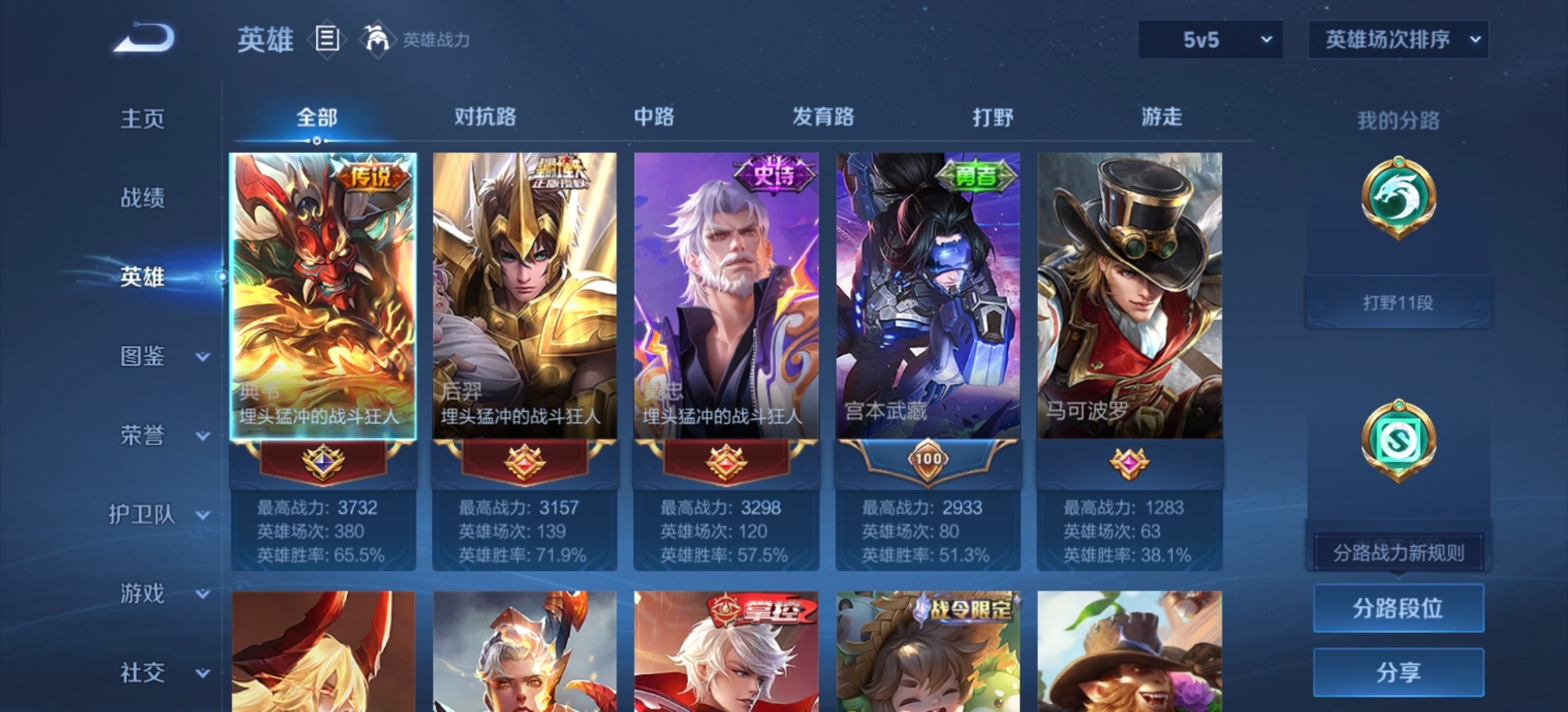 WZLX4235273王者荣耀账号详情图6