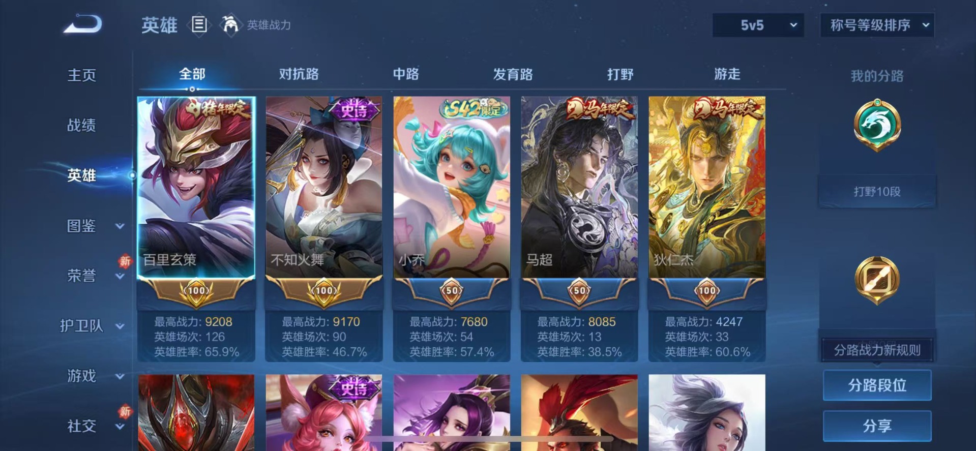 WZLX4235338王者荣耀账号详情图3