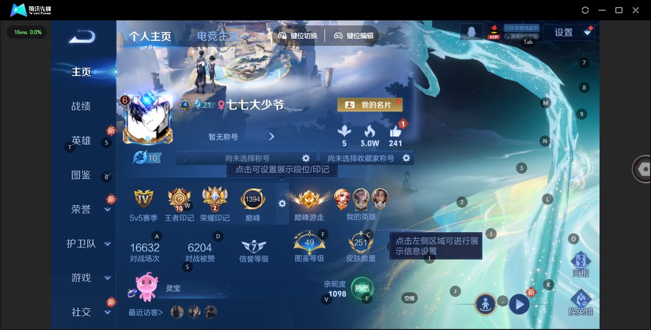 WZQM4235220王者荣耀账号详情图14