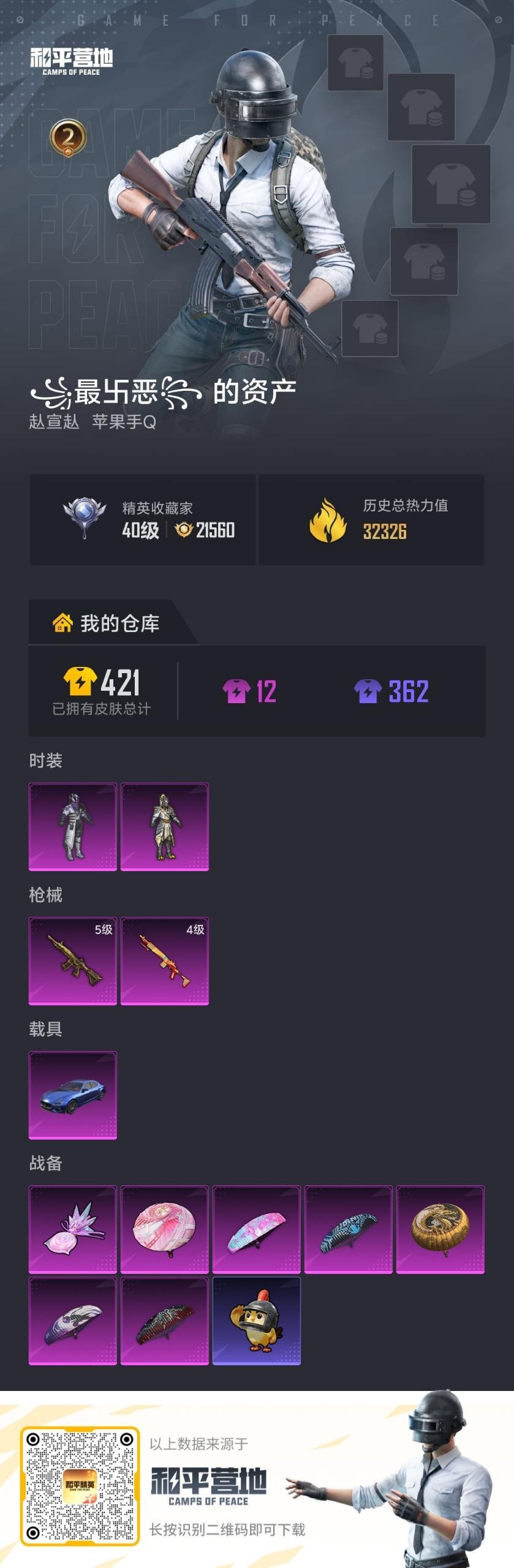 HPLX4140700和平精英账号详情图8