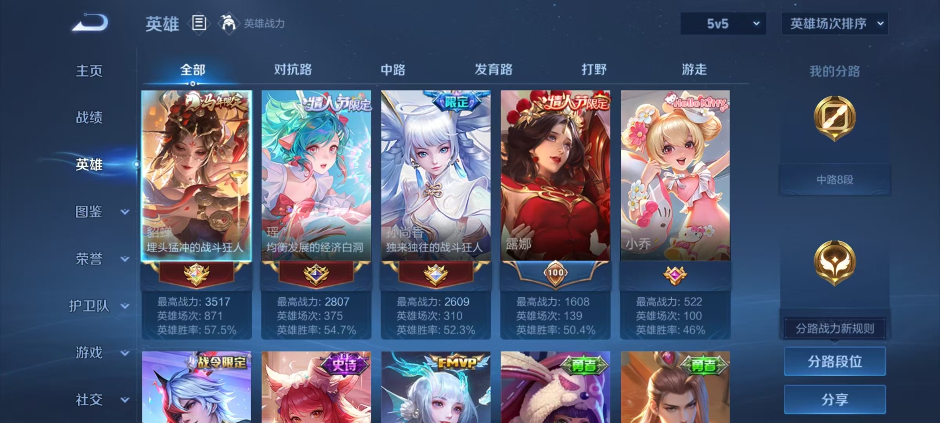 WZQM4236403王者荣耀账号详情图13