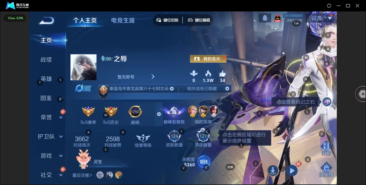 WZQM4238819王者荣耀账号详情图3