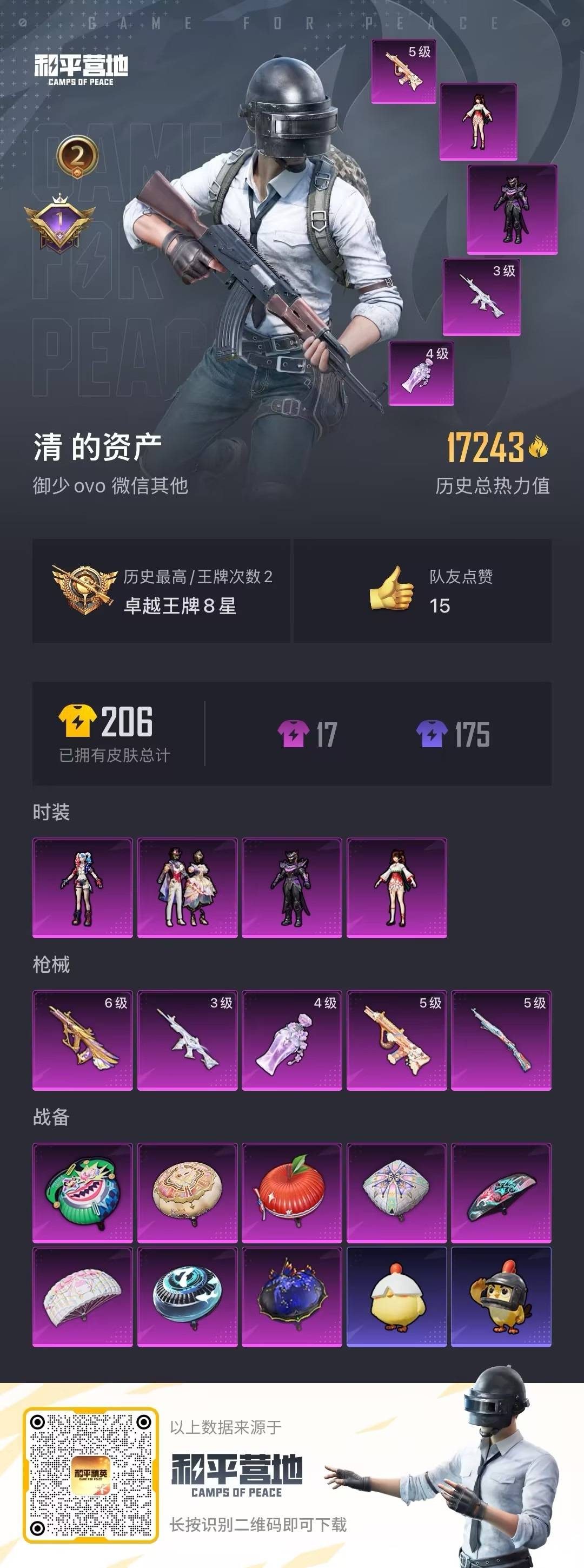 HPQM4132689和平精英账号详情图5 HPQM4132689和平精英账号详情图5