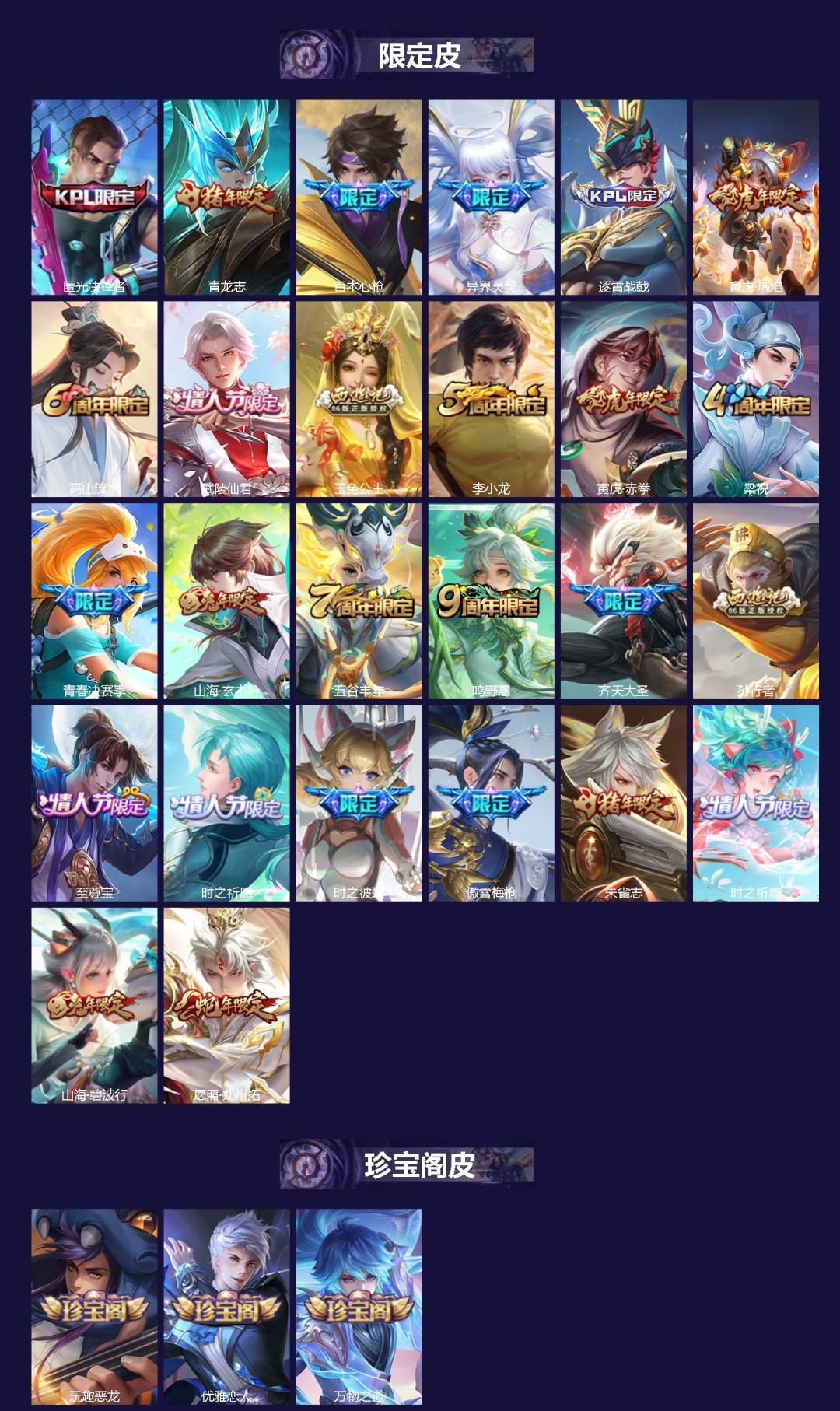 WZQM4240273王者荣耀账号详情图3 WZQM4240273王者荣耀账号详情图3