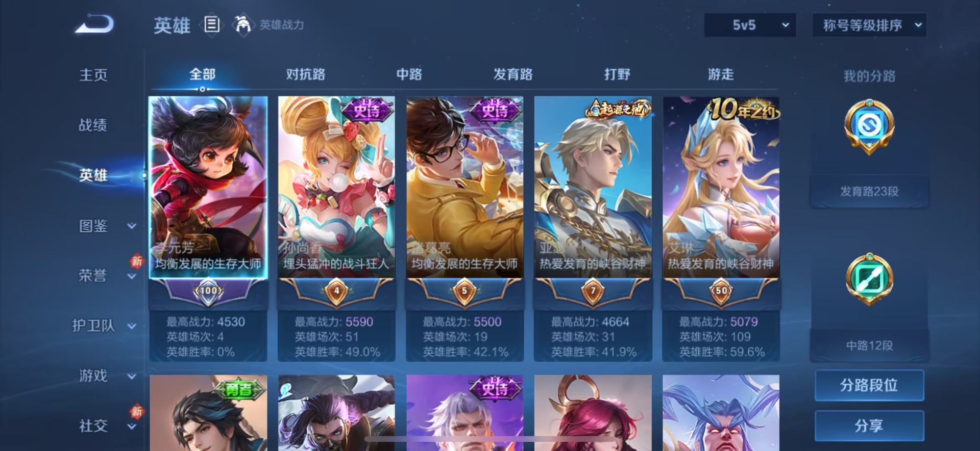 WZCMW4250545王者荣耀账号详情图7 WZCMW4250545王者荣耀账号详情图7