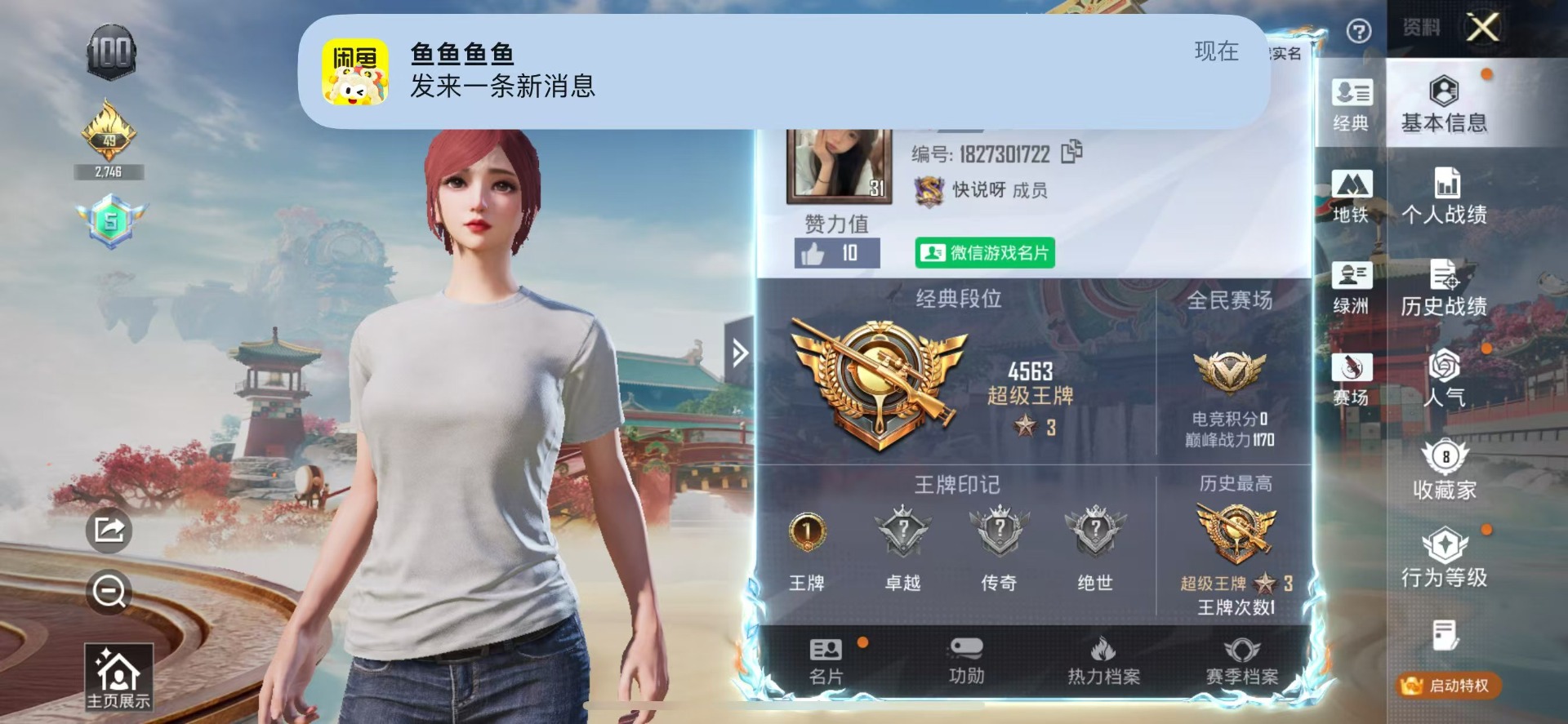 HPLX4132887和平精英账号详情图10