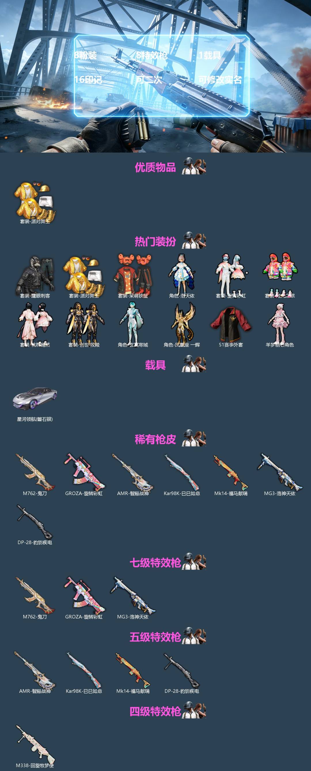 HPQM4133698和平精英账号详情图3