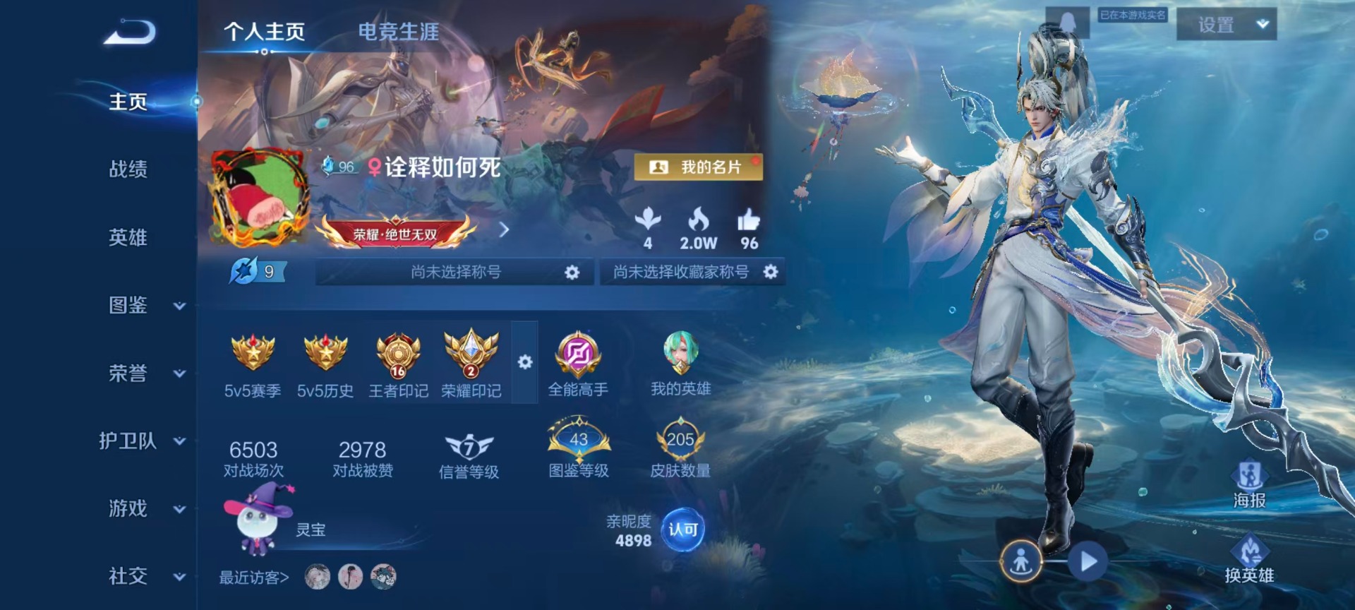 WZLX4244596王者荣耀账号详情图15 WZLX4244596王者荣耀账号详情图15