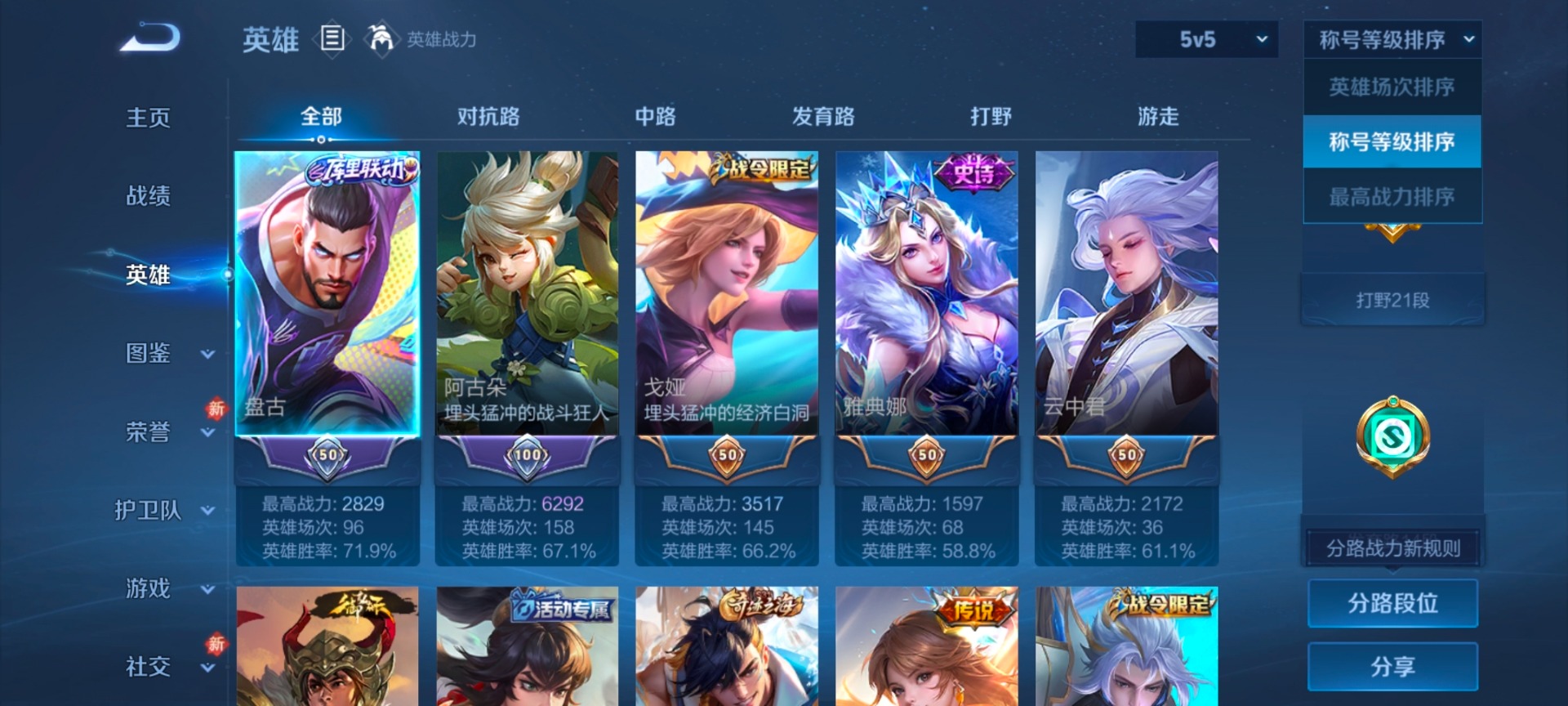 WZQM4272846王者荣耀账号详情图6