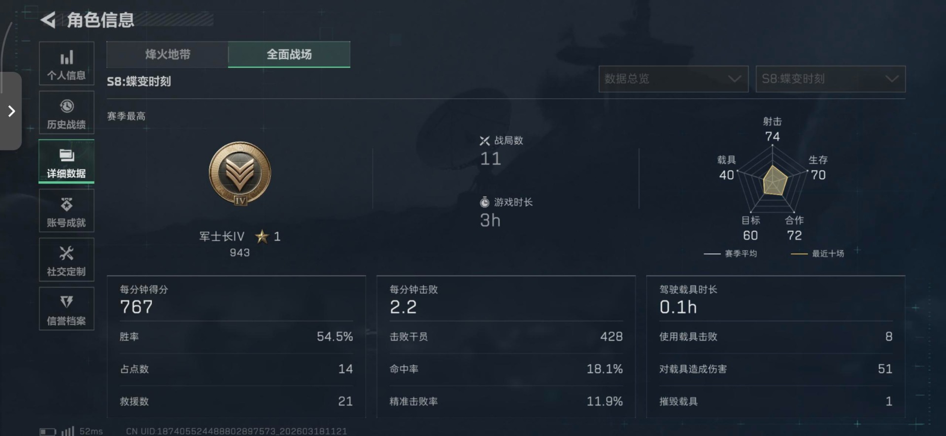 SJZQM475871三角洲行动账号详情图26