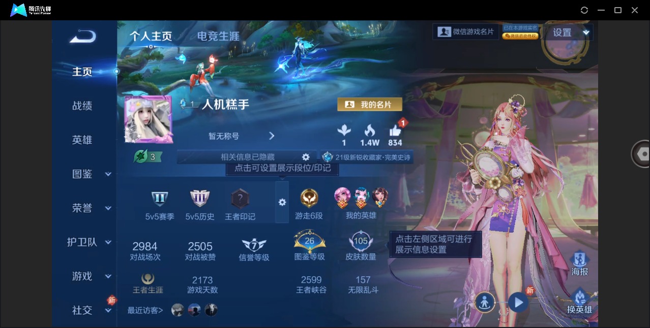 WZLX4247064王者荣耀账号详情图3