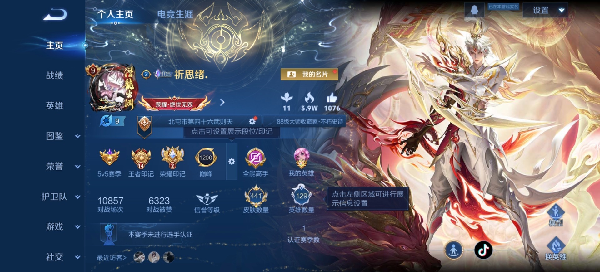 WZQM4271186王者荣耀账号详情图14