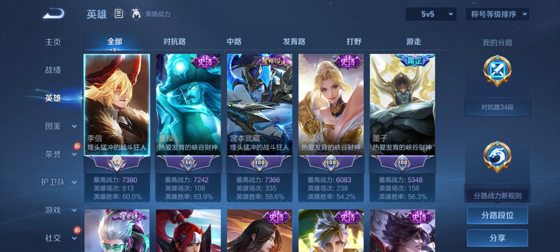 WZQM4247594王者荣耀账号详情图6