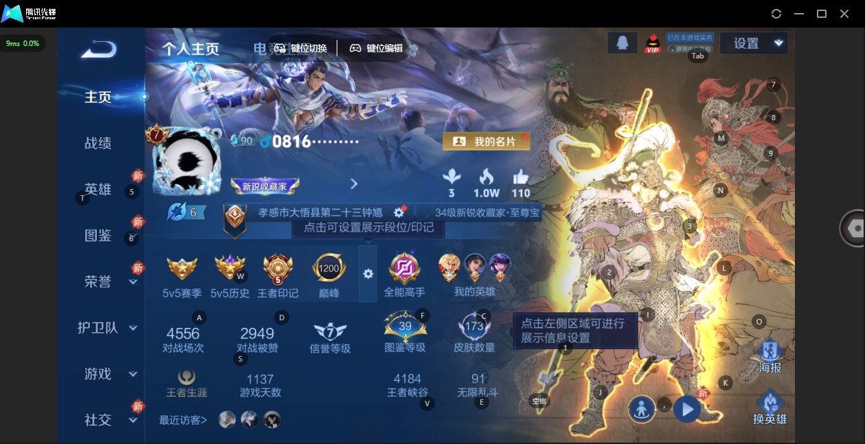 WZLX4272834王者荣耀账号详情图8