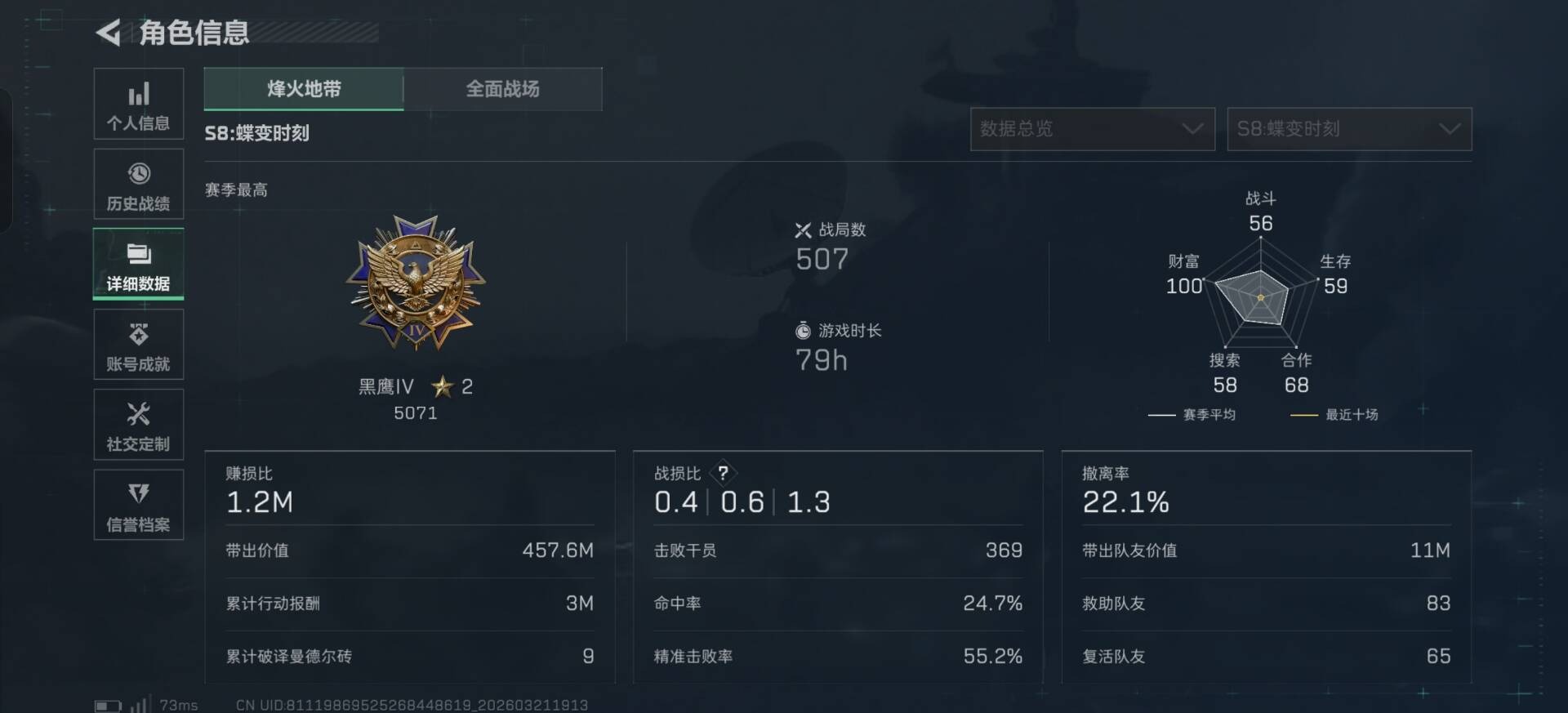 SJZQM476526三角洲行动账号详情图31