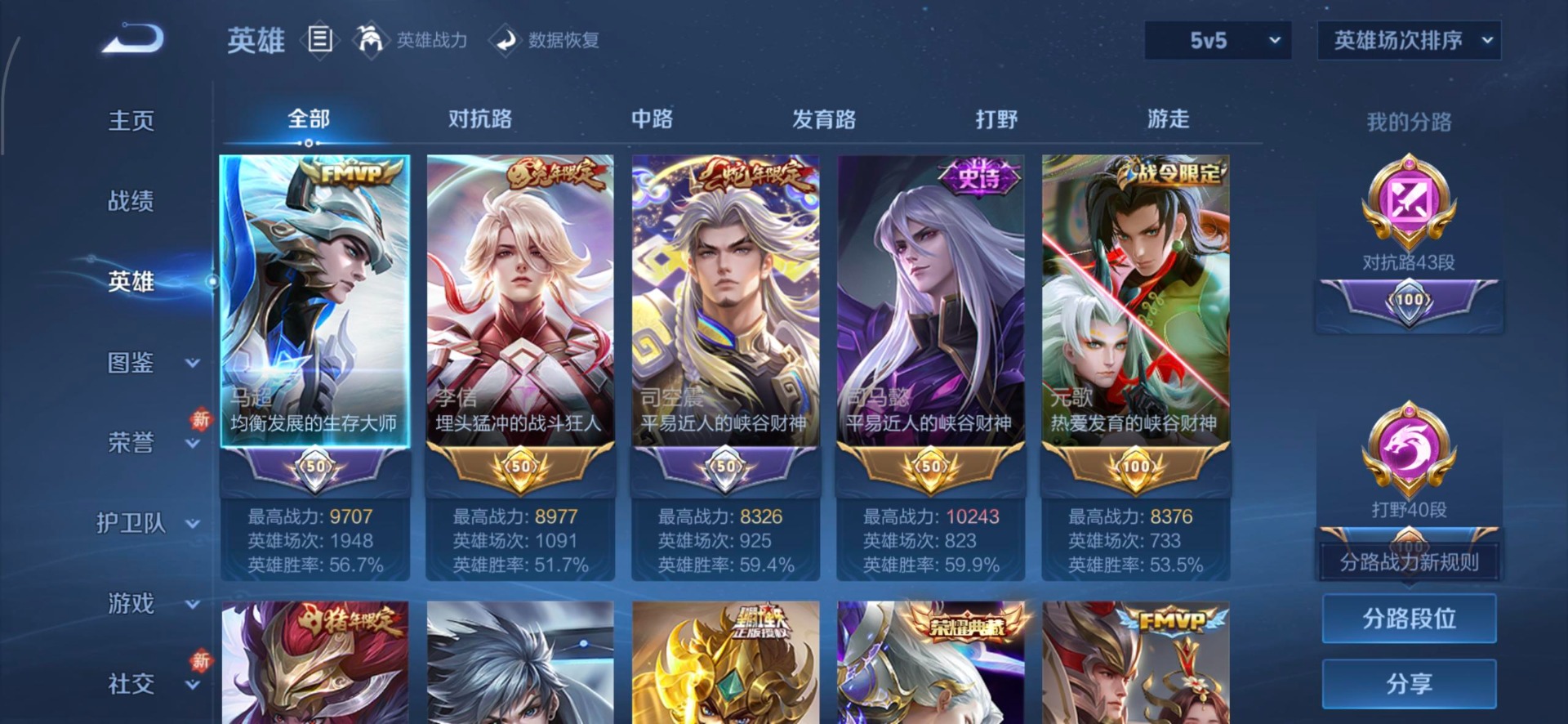 WZQM4271653王者荣耀账号详情图6