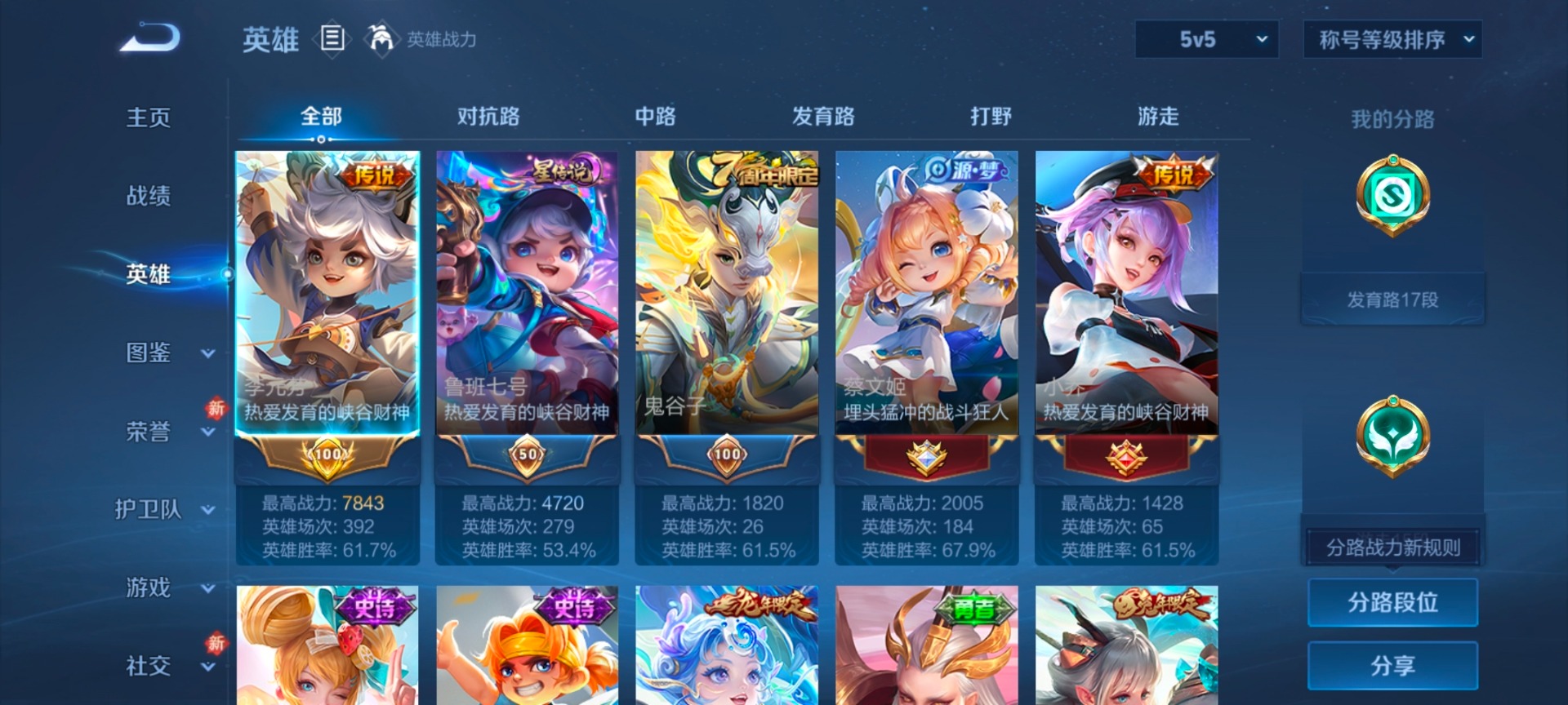 WZLX4250373王者荣耀账号详情图3