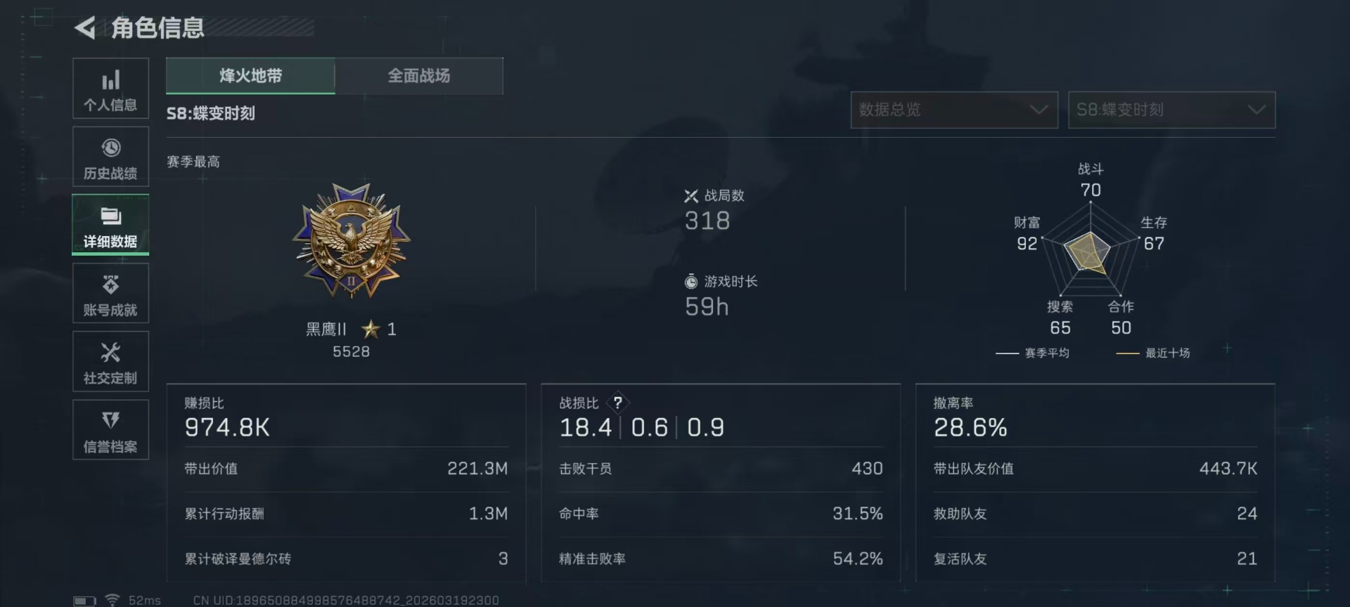 SJZQM477239三角洲行动账号详情图25