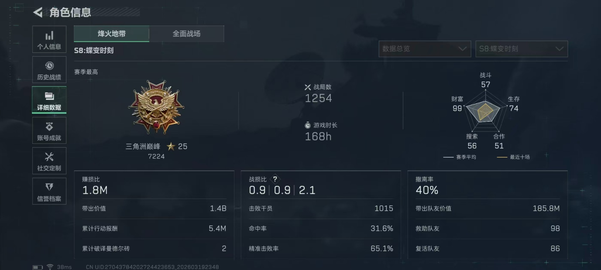 SJZQM477252三角洲行动账号详情图50