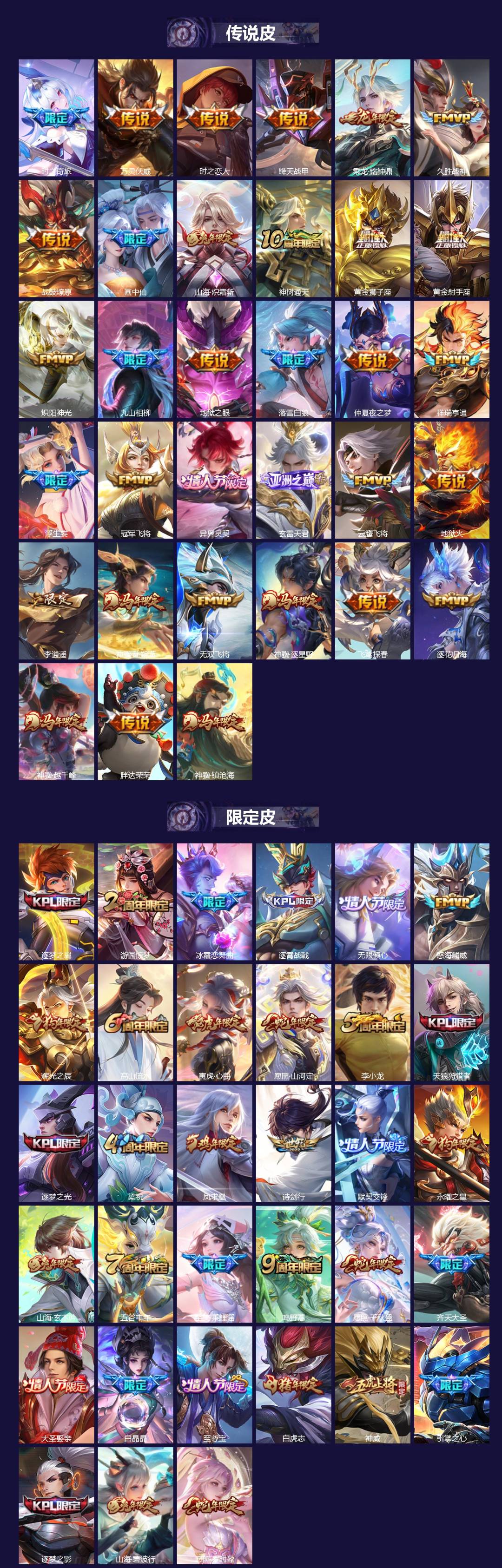 WZQM4250593王者荣耀账号详情图3