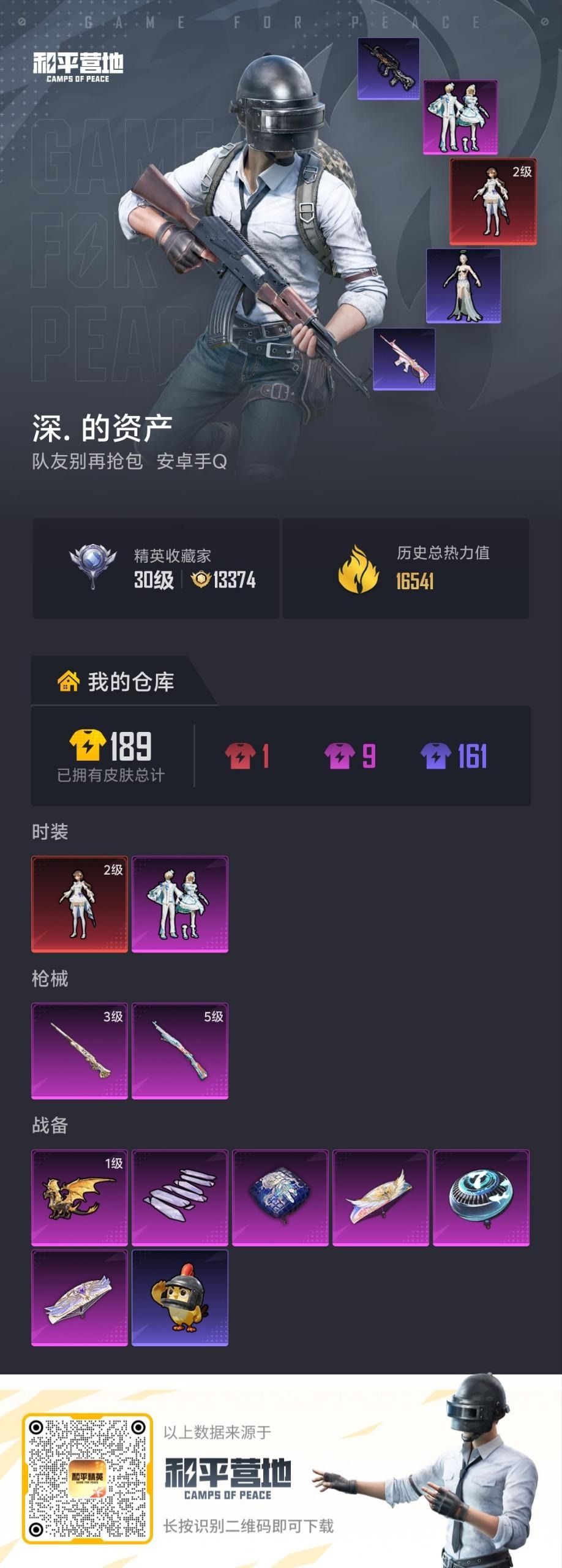 HPLX4163231和平精英账号详情图6