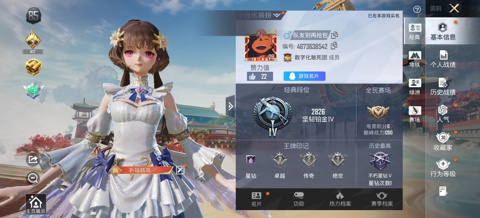 HPLX4163231和平精英账号详情图9