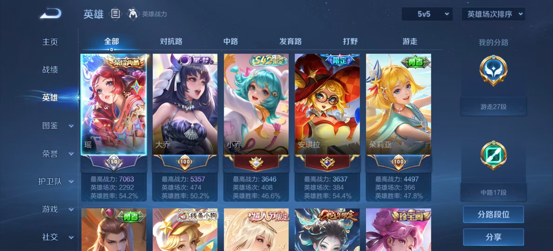 WZQM4252692王者荣耀账号详情图5