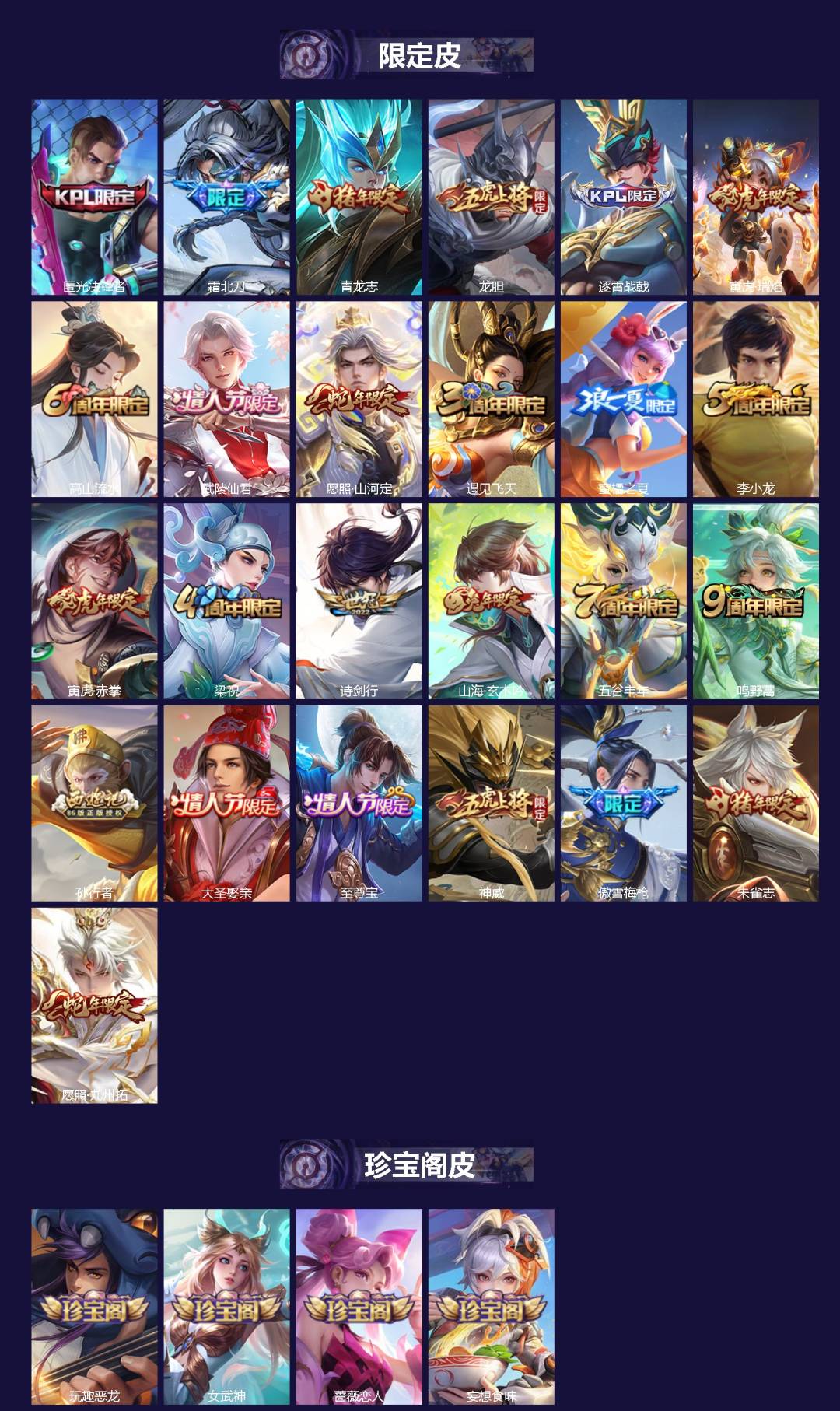 WZQM4252945王者荣耀账号详情图3 WZQM4252945王者荣耀账号详情图3