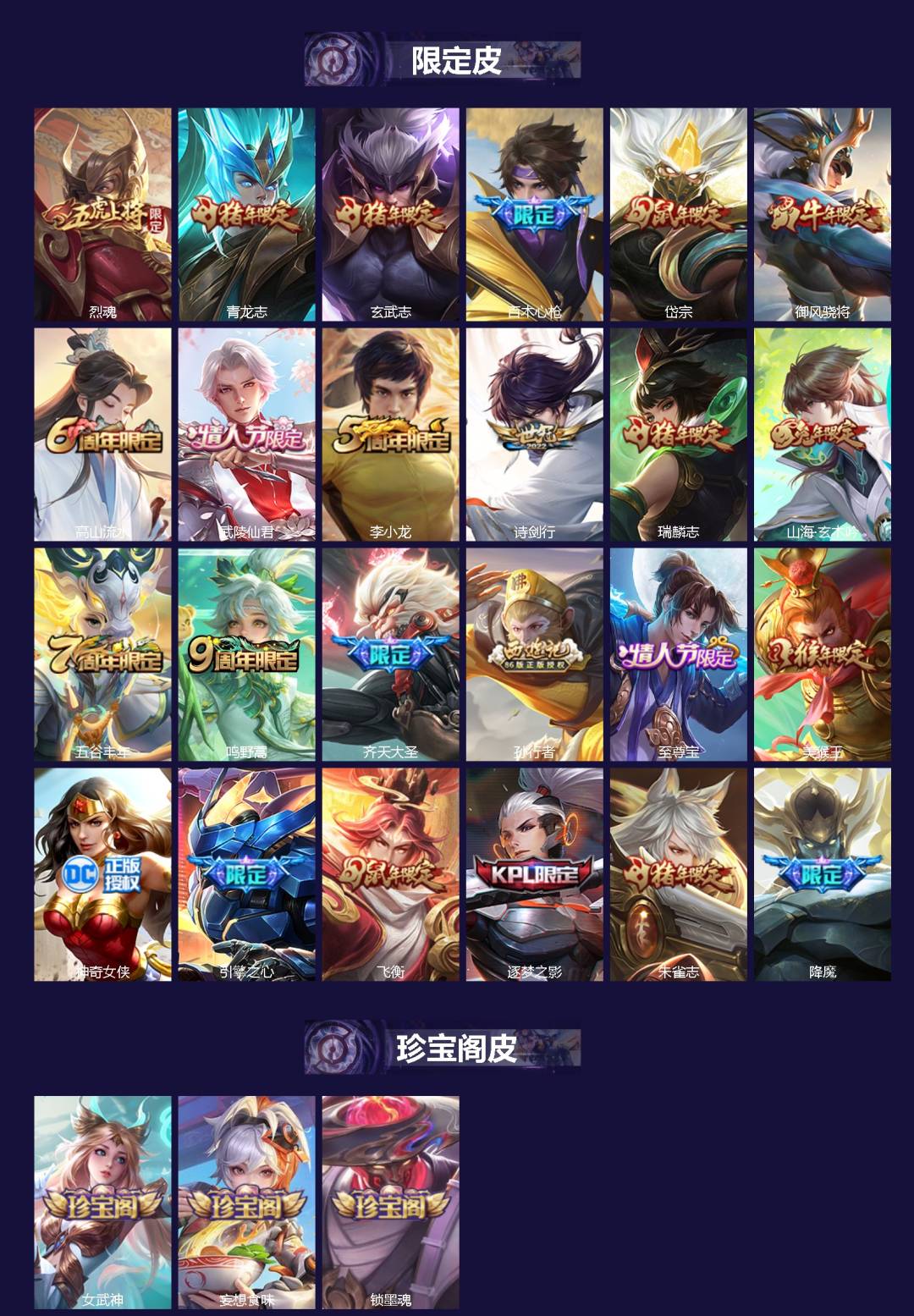 WZLX4253104王者荣耀账号详情图2