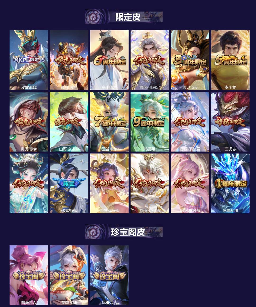 WZLX4253382王者荣耀账号详情图2 WZLX4253382王者荣耀账号详情图2