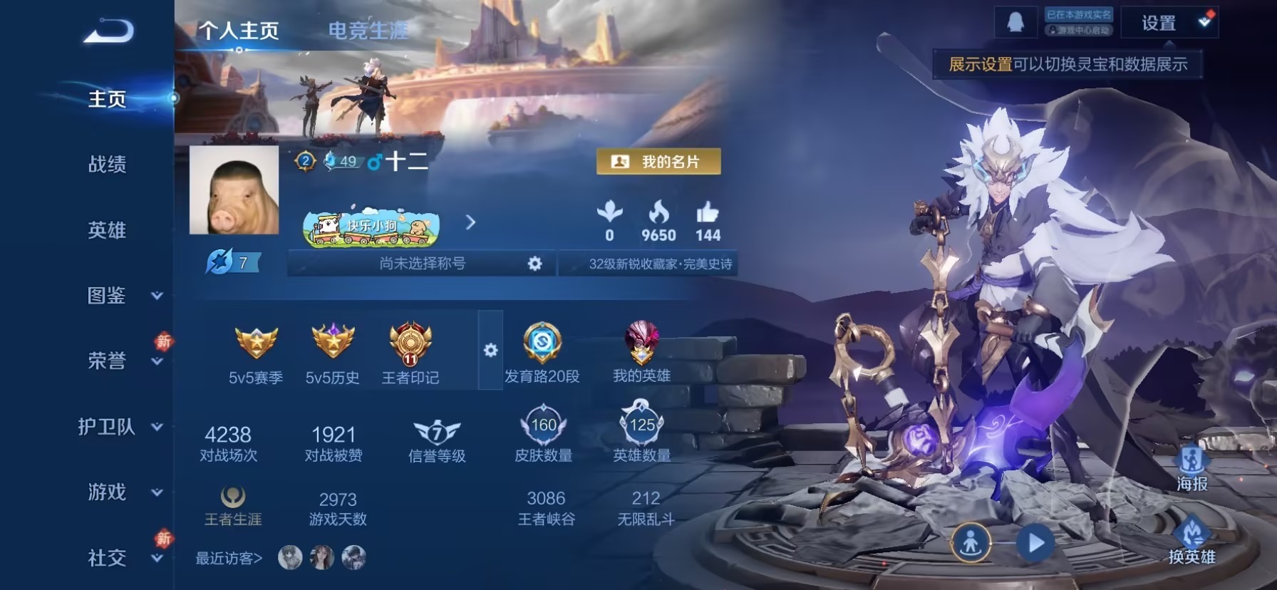 WZQM4253400王者荣耀账号详情图6 WZQM4253400王者荣耀账号详情图6