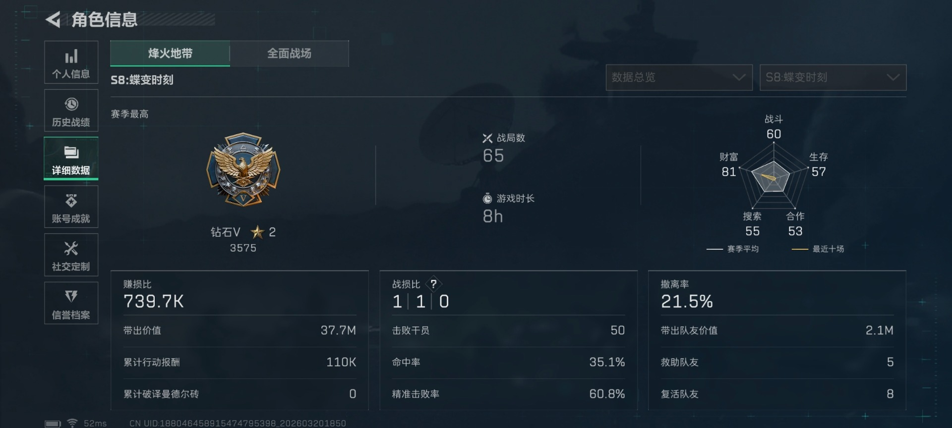 SJZQM478368三角洲行动账号详情图10